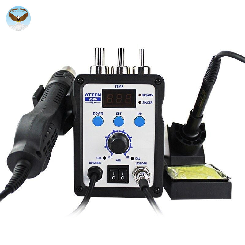 Máy hàn nhiệt & trạm khò nhiệt ATTEN AT-8586 V3.0 (750W)